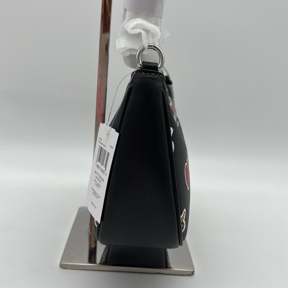 Coach Teri Shoulder Bag With Heart Bolt Print - Picture 5 of 14